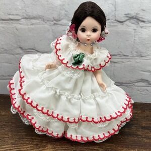Madame Alexander Vintage Panama Doll Beautiful Lace Dress 555 1980s